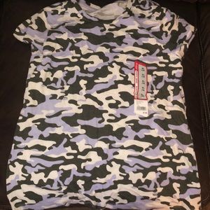 Camo kids tee.